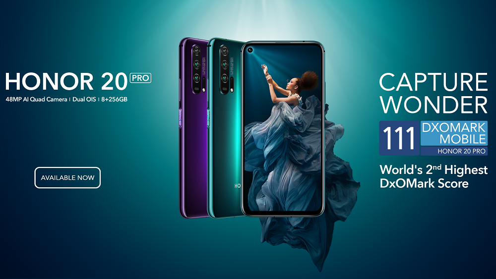 Honor 20 Pro is Now Available in Pakistan