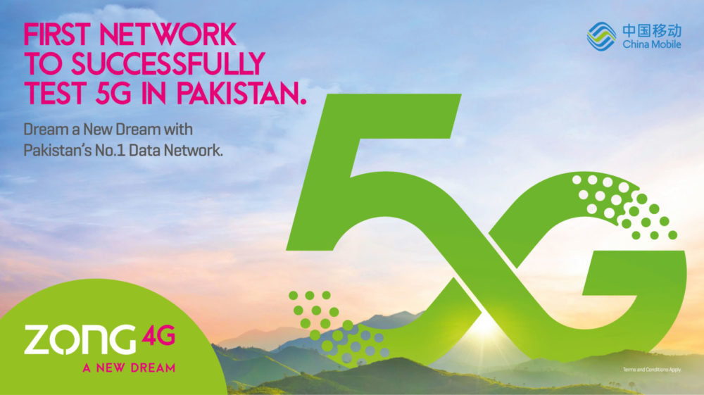PTA Asks Zong to Take Down All 5G Advertisements