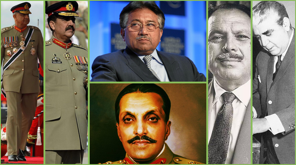These Are All the Army Chiefs Who Have Served Pakistan Since Independence