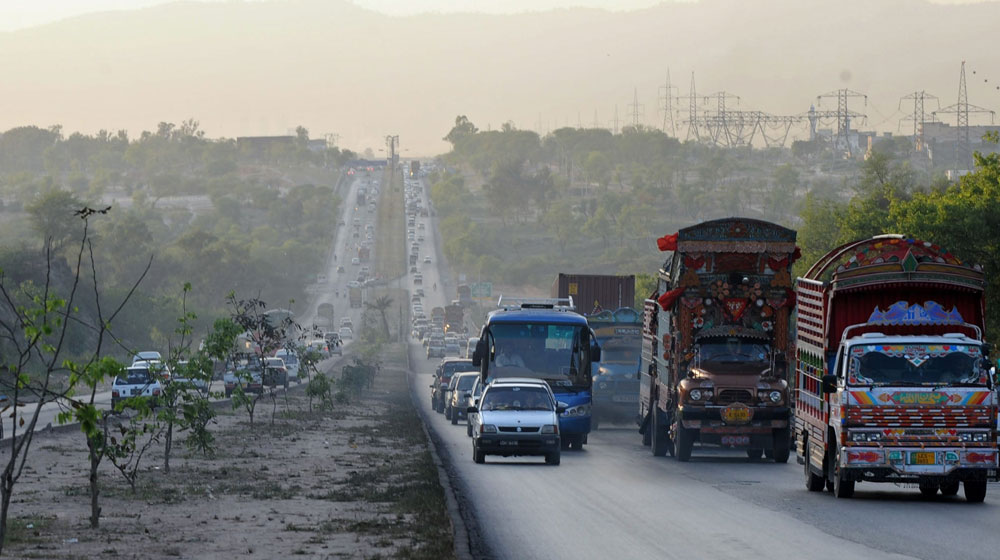 Heavy Traffic Denied Entry in Islamabad During Peak Hours