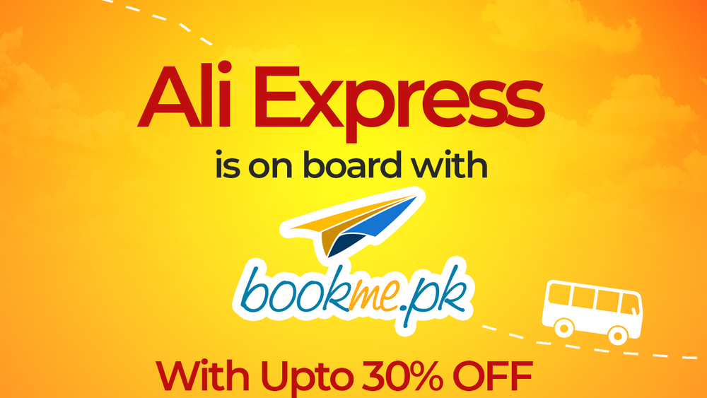 Bookme.pk Enables Online Ticket Sales for Ali Express With Discounts of Up to 30%