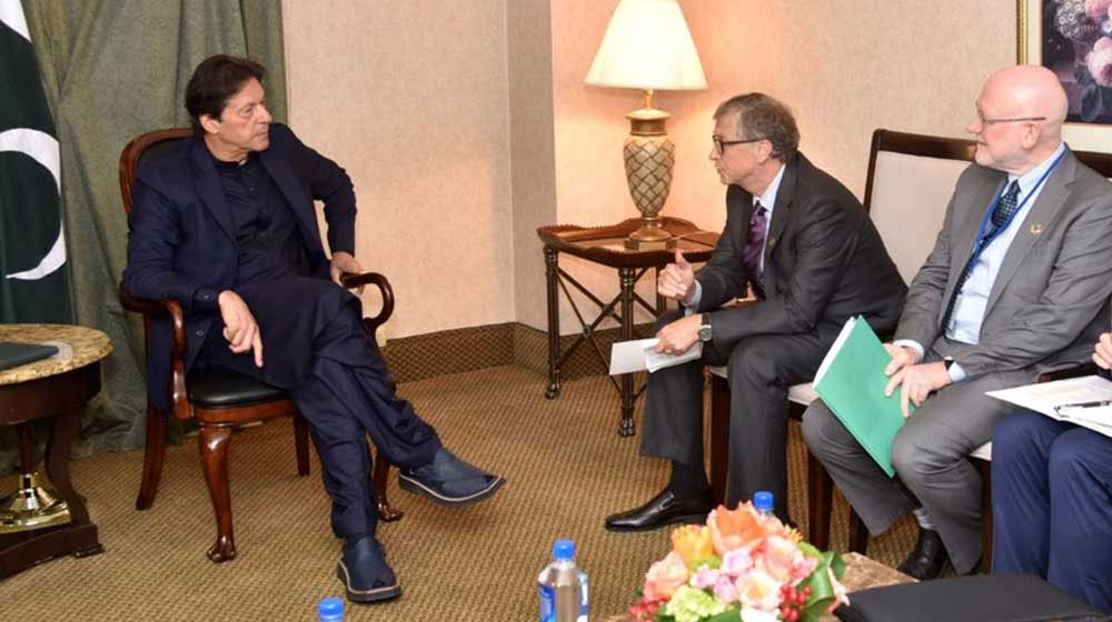 Bill Gates Hails PM Imran Khan for Anti-Poverty Initiative