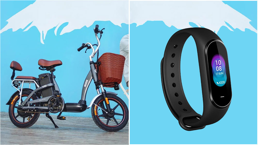 Xiaomi Launches Hey Plus 1S Smartband & Affordable Electric Moped