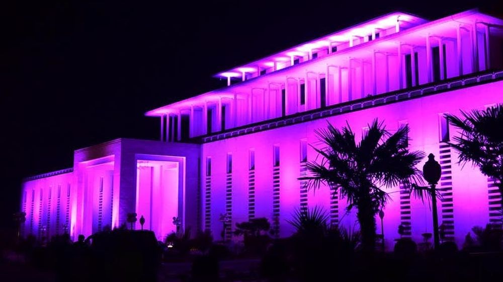 Here’s Why the President House Turned Pink Yesterday