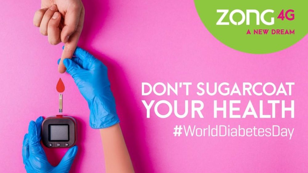 Zong Organizes Awareness Drive on World Diabetes Day