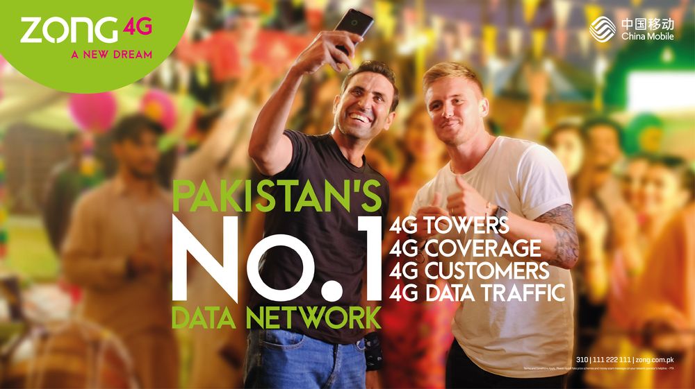 Zong 4G Now Has the Most Subscribers, Data Traffic & Towers on Its 4G Network