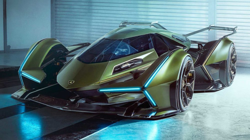 Lamborghini Unveils Unique-looking V12 Vision Gran Turismo Concept