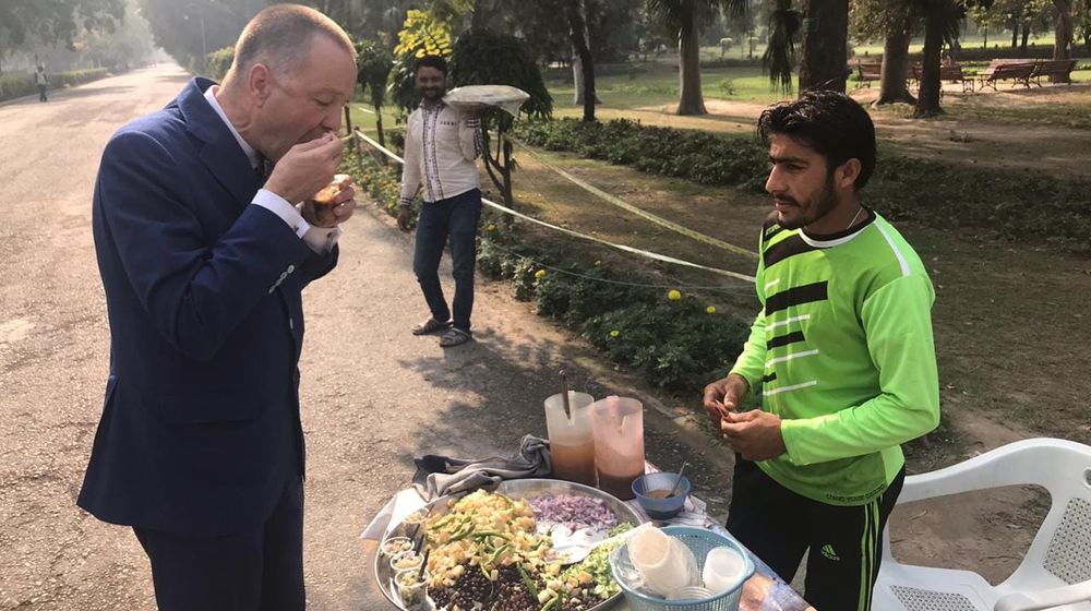 Martin Kobler’s Successor Loves the Taste of Channa Chaat in Lahore