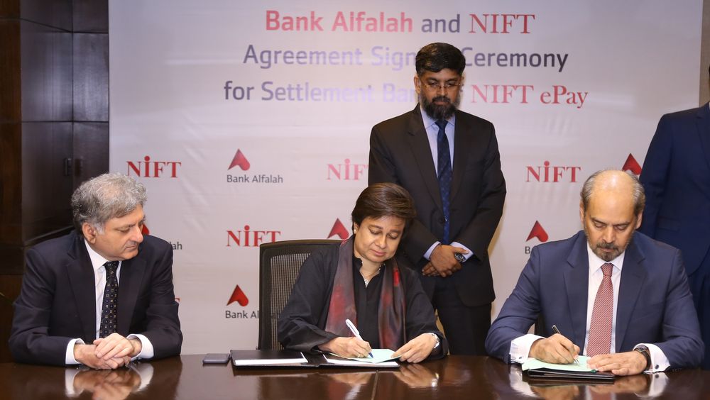 NIFT Signs Agreement With Bank Alfalah for Digital Financial Services