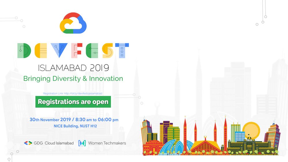 GDG Cloud DevFest 2019 is Coming to Islamabad This Month