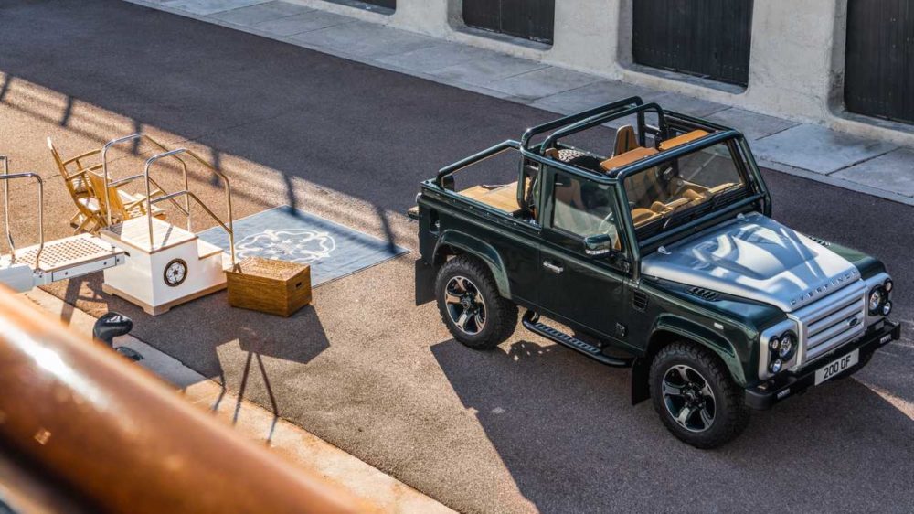 Exclusive Land Rover Defender Unveiled With Customized Improvements