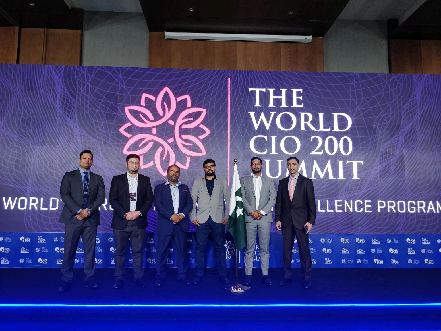Pakistani CIOs Get Global Recognition at the World CIO 200 Summit