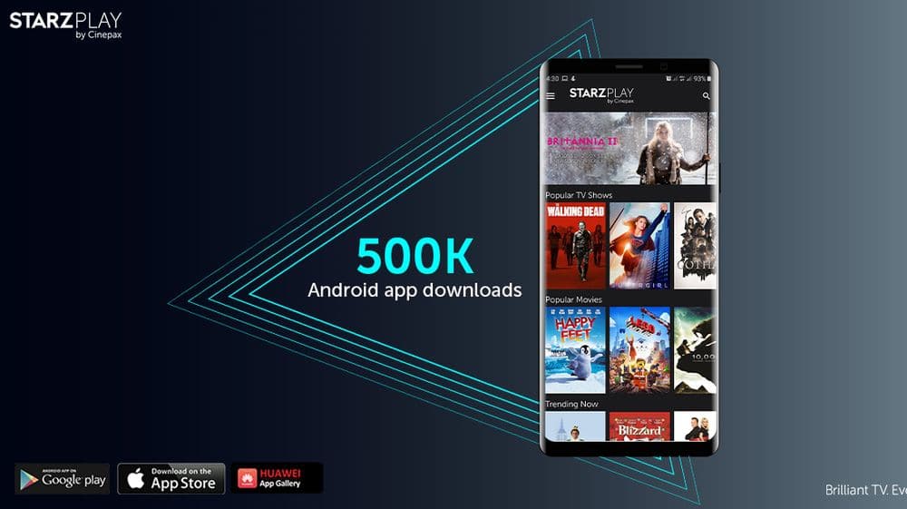 Starzplay Achieves the 500K+ App Downloads Milestone