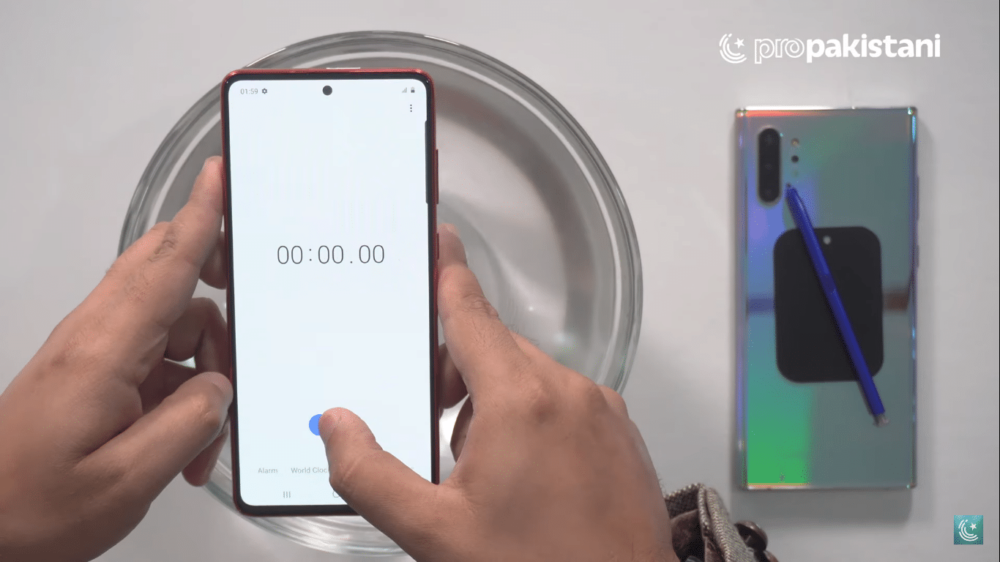 Samsung Galaxy Note 10 Lite Water Test, Not What You Expect