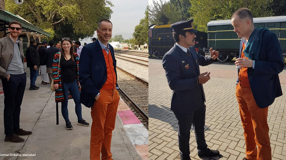 German Ambassador is Impressed With His First Train Journey in Pakistan [Video]