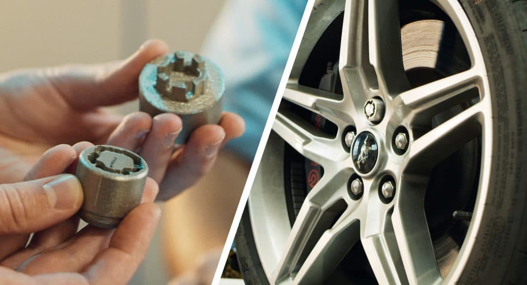 Ford’s 3D Printed Nuts Keep Your Car’s Alloy Rims Safe