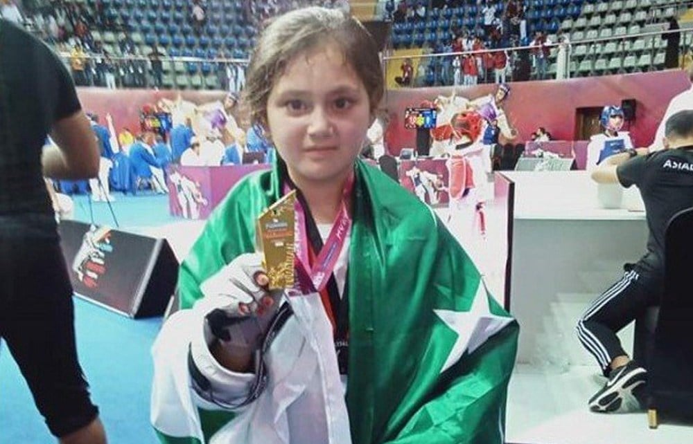 9-Year Old Pakistani Girl Wins Major International Taekwondo Tournament