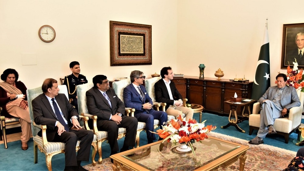 VEON Co-CEO Meets PM Imran Khan
