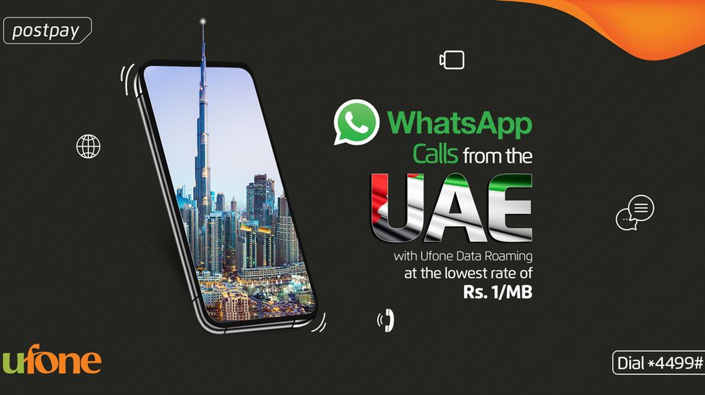 Ufone Launches Economical Data Package for UAE