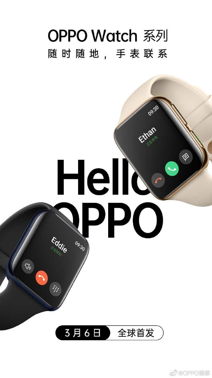 Oppo Watch Vs. Apple Watch: How the Two Smartwatches Compare