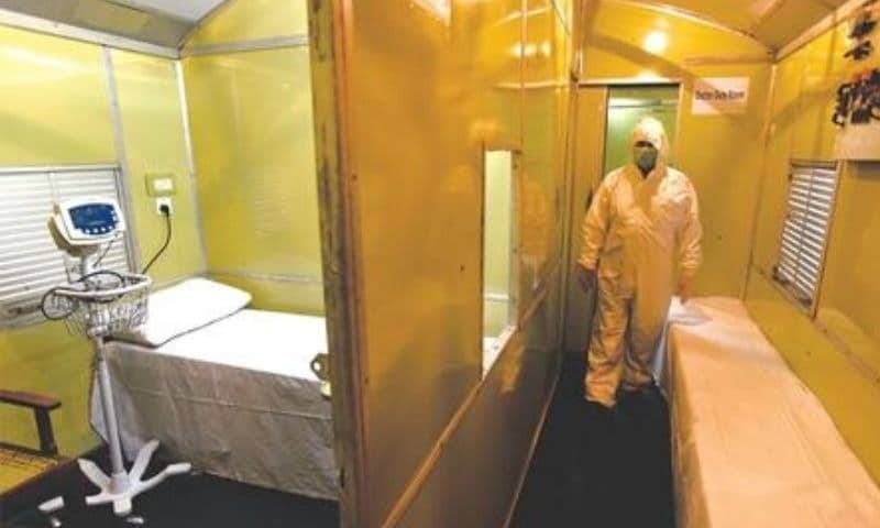 Pakistan Converts Trains Into Mobile Isolation Wards for Coronavirus Patients