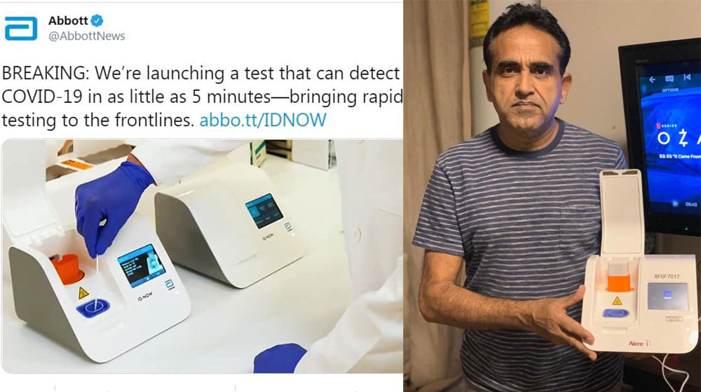 The 5-Minute Coronavirus Testing Kit was Developed by a Man from Larkana