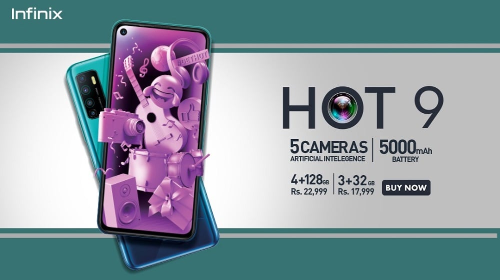Infinix Hot 9 is Officially Available in Pakistan