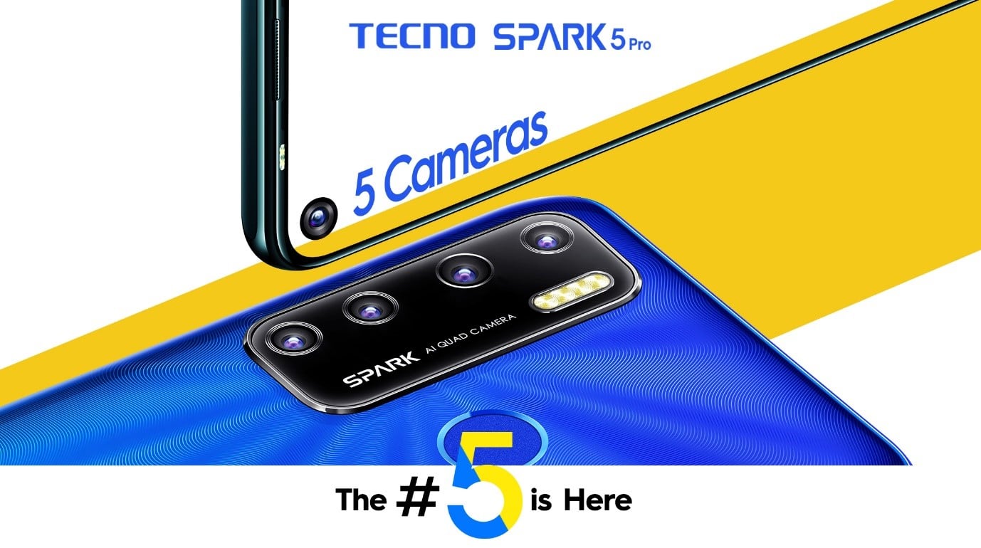 TECNO’s New Spark Series Might Be Equipped with Five Cameras