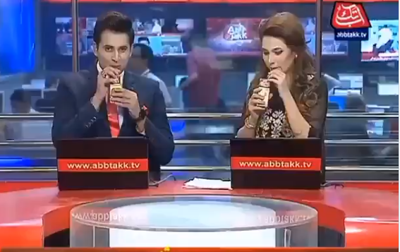 Some People Are Saying Journalism Is Dead After Anchors Promote Juice Brand On Air