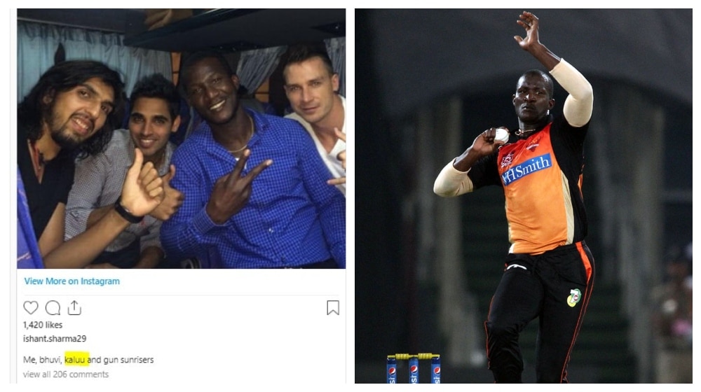 Ishant Sharma Publicly Called Sammy as “Kaalu” in an Instagram Post