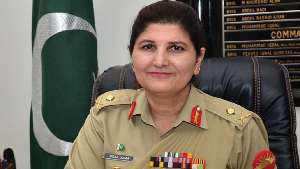 Nigar Johar Becomes First Female Lieutenant General in Pakistan Army’s History