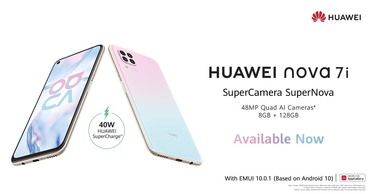 Huawei Nova 7i Goes on Sale Nationwide After Pre-Orders Sell Out