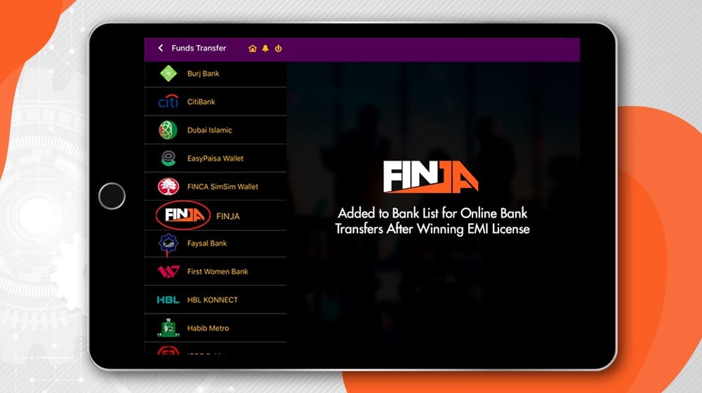 Finja Added to Bank List for Online Bank Transfers After Winning EMI License