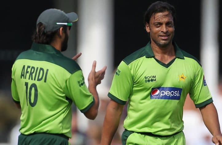shahid Afridi and Shoaib akhtar
