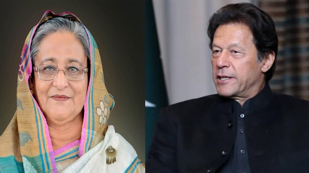 PM Khan Invites Sheikh Hasina Wajid to Visit Pakistan