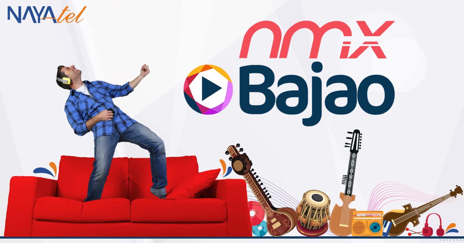 Nayatel Partners with Bajao.pk to Launch NMX Bajao