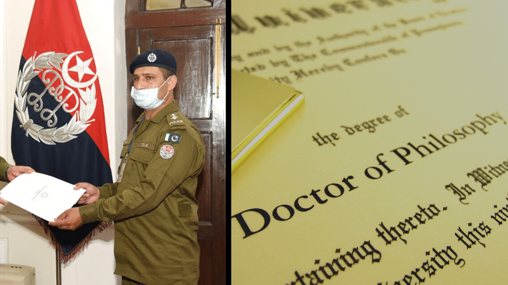 Lahori Police Officer Completes Ph.D. in Chemistry On the Job