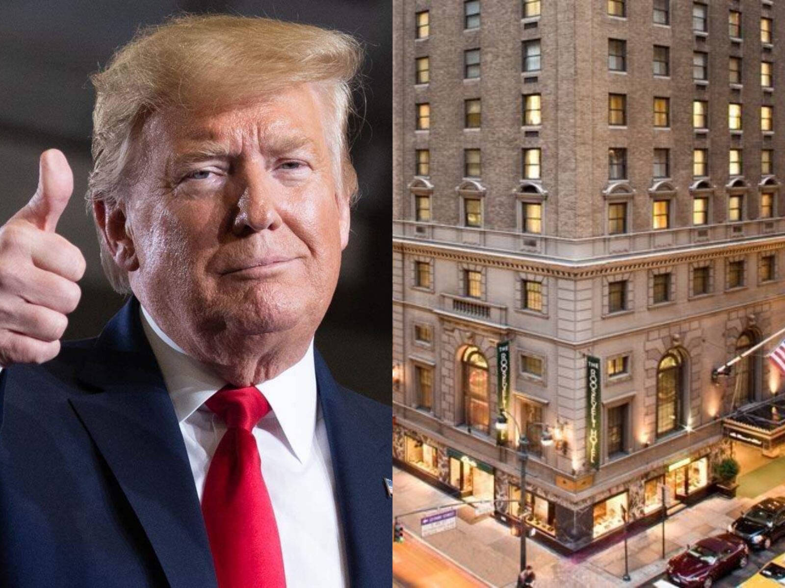US President Donald Trump Wants to Buy PIA’s Roosevelt Hotel in New York