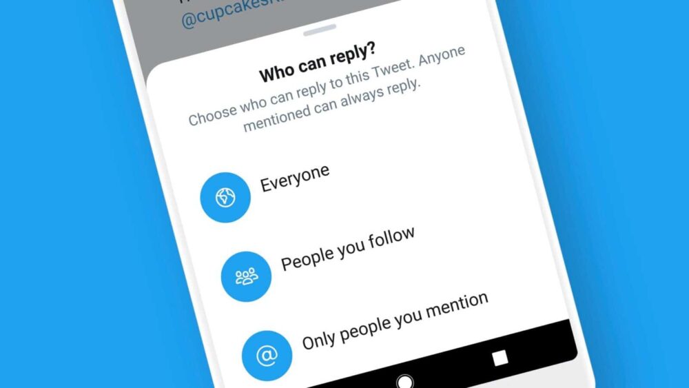 Twitter Finally Rolls Out Reply Limiting for Everyone
