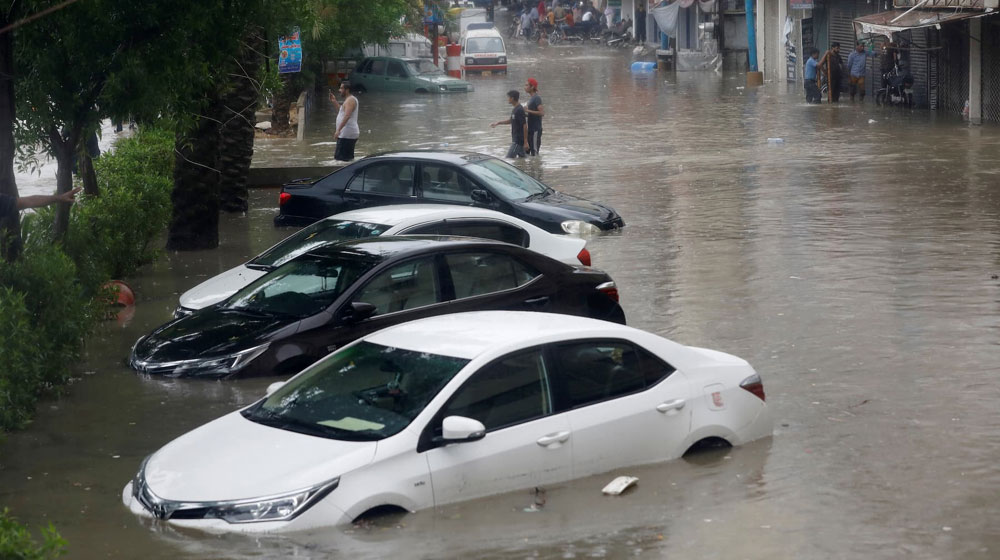 Karachi Sinks as Rain Breaks 90-Year-Old Record