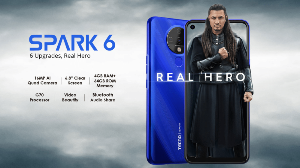 Tecno Launches its Spark 6 Hero Phone in Pakistan