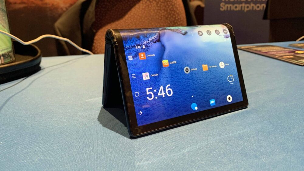 World’s First Foldable Smartphone is Getting a Successor Next Week