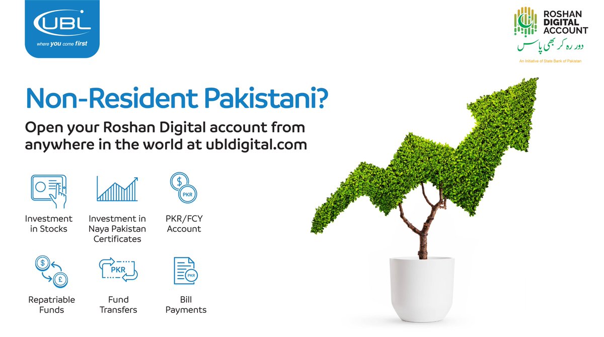 UBL Roshan Digital Account – Enter the New Era of Banking in Pakistan
