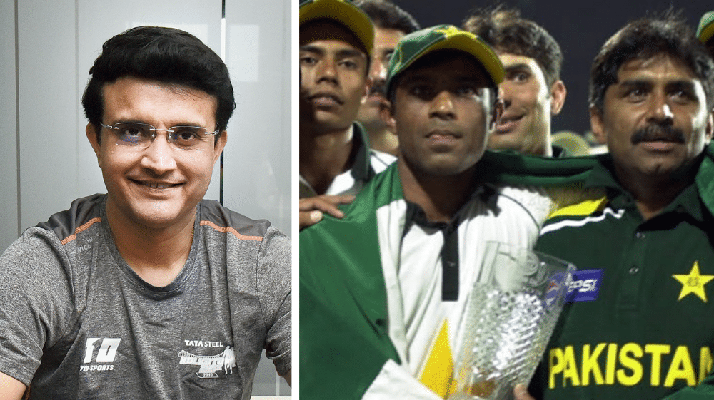 Ganguly Shows Poor Sportsman Spirit By Blurring Pakistani Players’ Photo