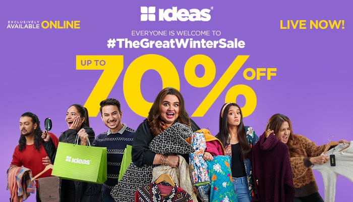 The Great Winter Sale by GulAhmed & Ideas Is Available Exclusively Online For Fashion Enthusiasts