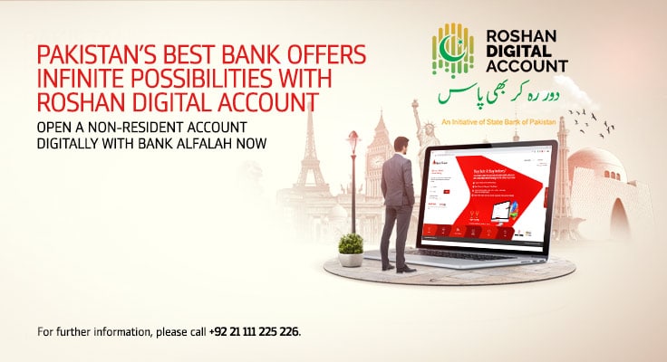 Roshan Digital Account by Bank Alfalah Revolutionizes Banking with Quick, Secure & Easy Banking