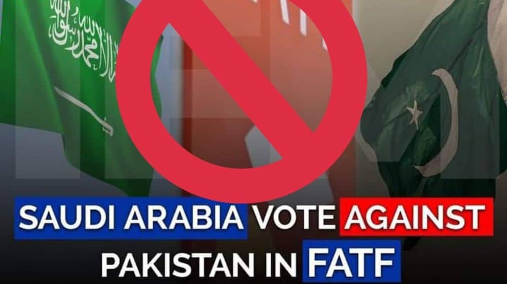 Has Saudi Arabia Voted Against Pakistan at FATF Plenary?