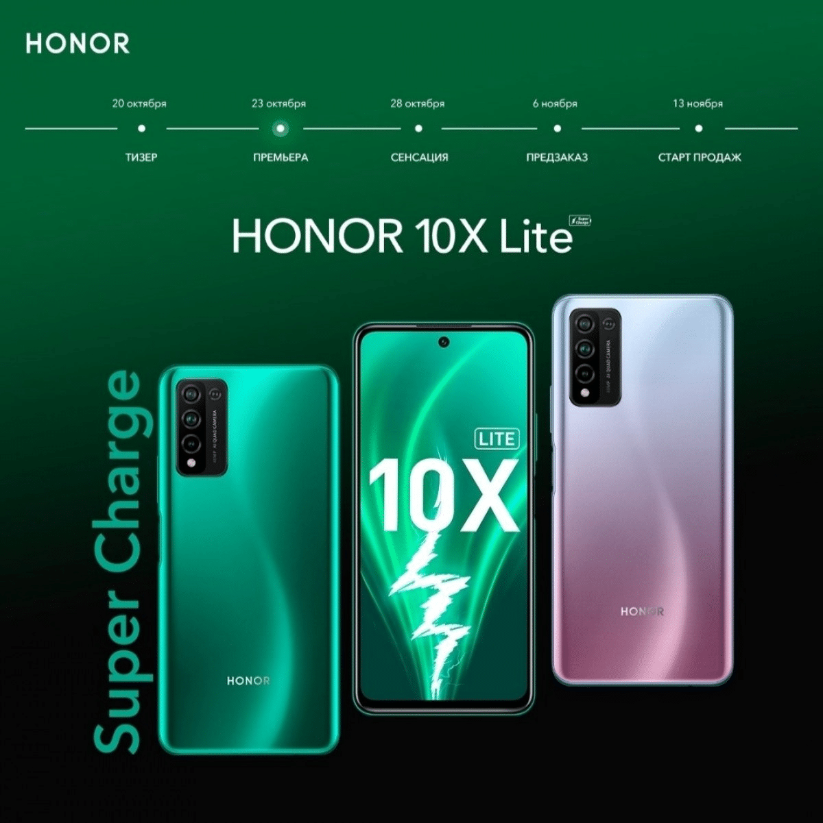 Honor 10 lite схема расположения