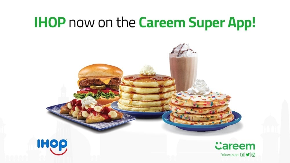 IHOP Signs Careem as their First Food Delivery Partner