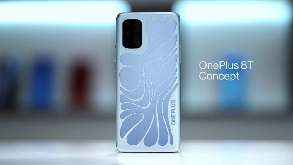 OnePlus Shows Off 8T Concept Phone With a Color Changing Back